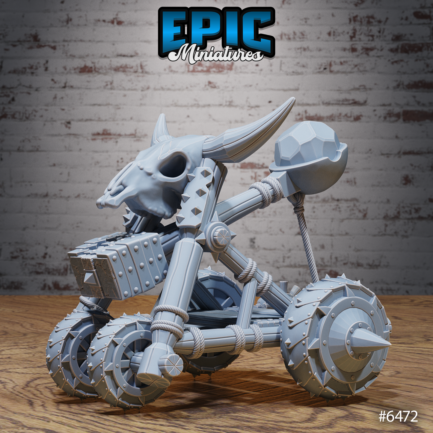 Goblin Catapult | Ramshackle Siege Engine | Resin Tabletop RPG Terrain