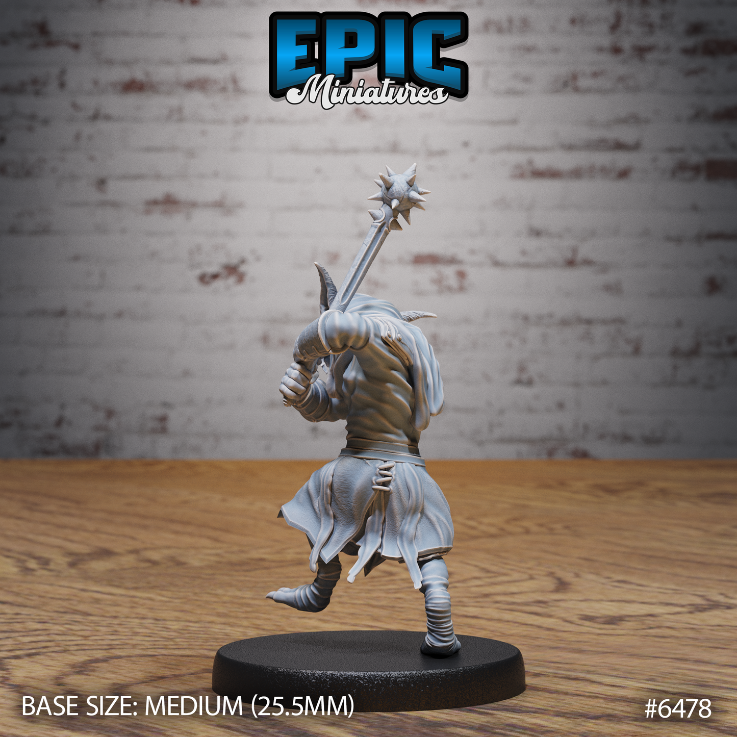 Bugbear Marauder | Brutal Ambush Predator | Resin Tabletop RPG Figure | 25mm Base