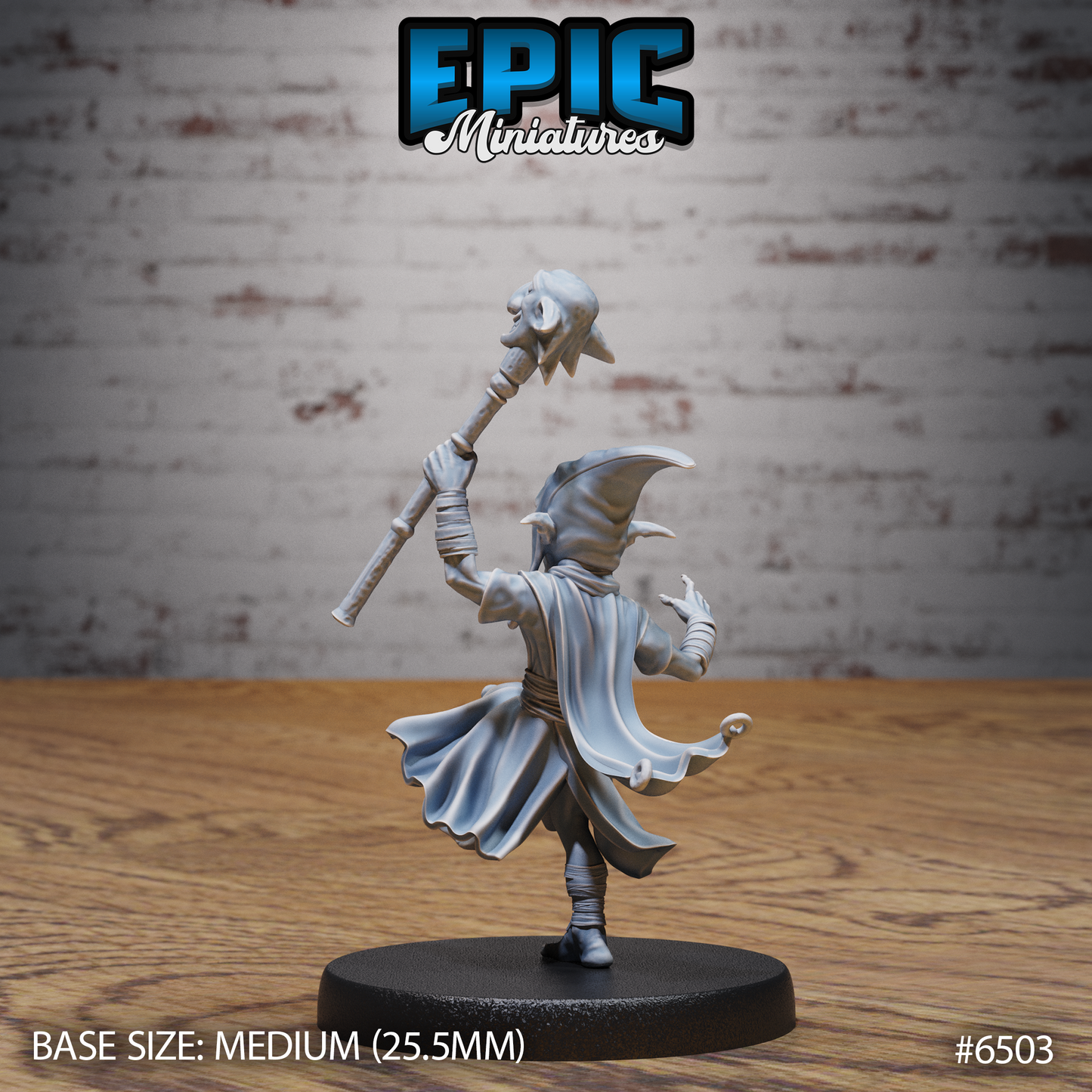 Redcap Goblin | Bloodthirsty Fey Killer | Resin Tabletop RPG Figure | 25mm Base