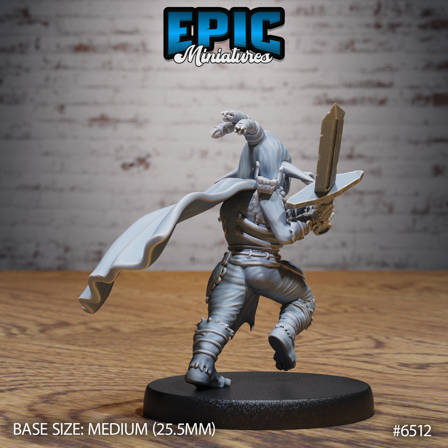 Goblin Troll Hunter | Savage Tracker & Slayer | Resin Tabletop RPG Figure | 25mm Base