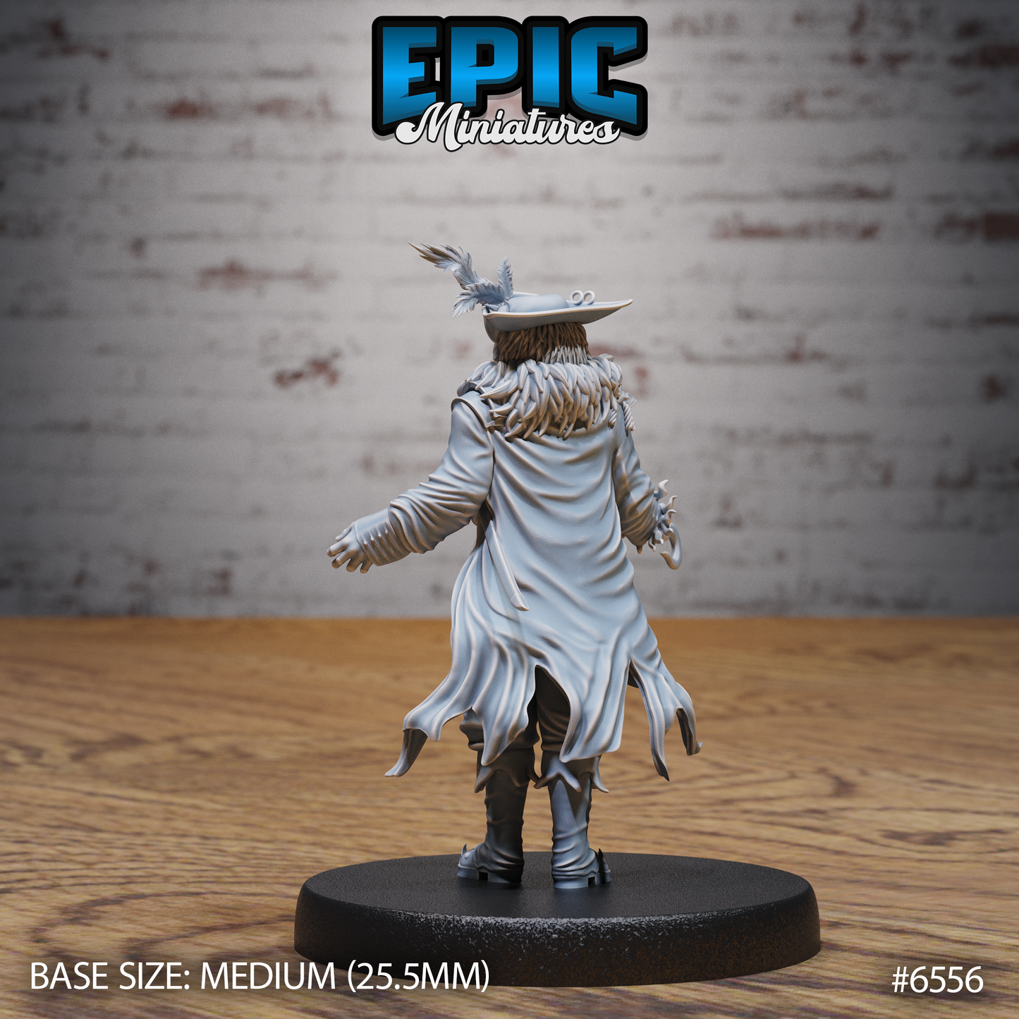 Lion Folk Captain | Pride Commander & Naval Leader | Resin Tabletop RPG Figure | 25mm Base