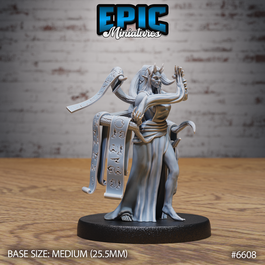 Contract Devil Devil DND Miniature TTRPG Resin Figure 25mm Base