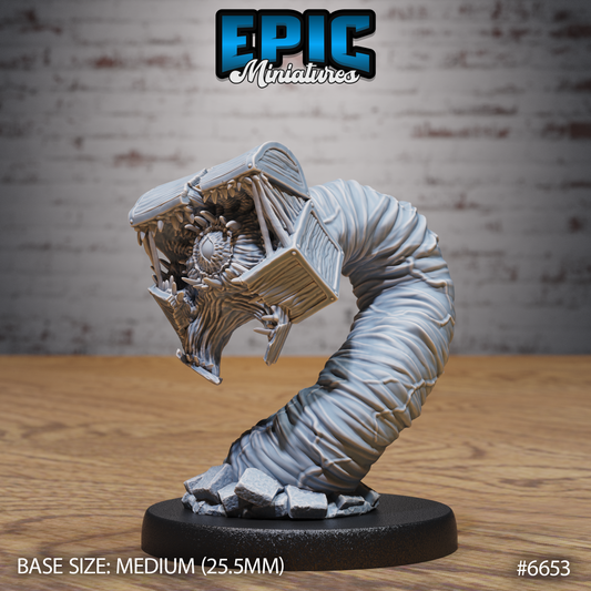 Mimic Chest DND Miniature TTRPG Resin Figure 25mm Base