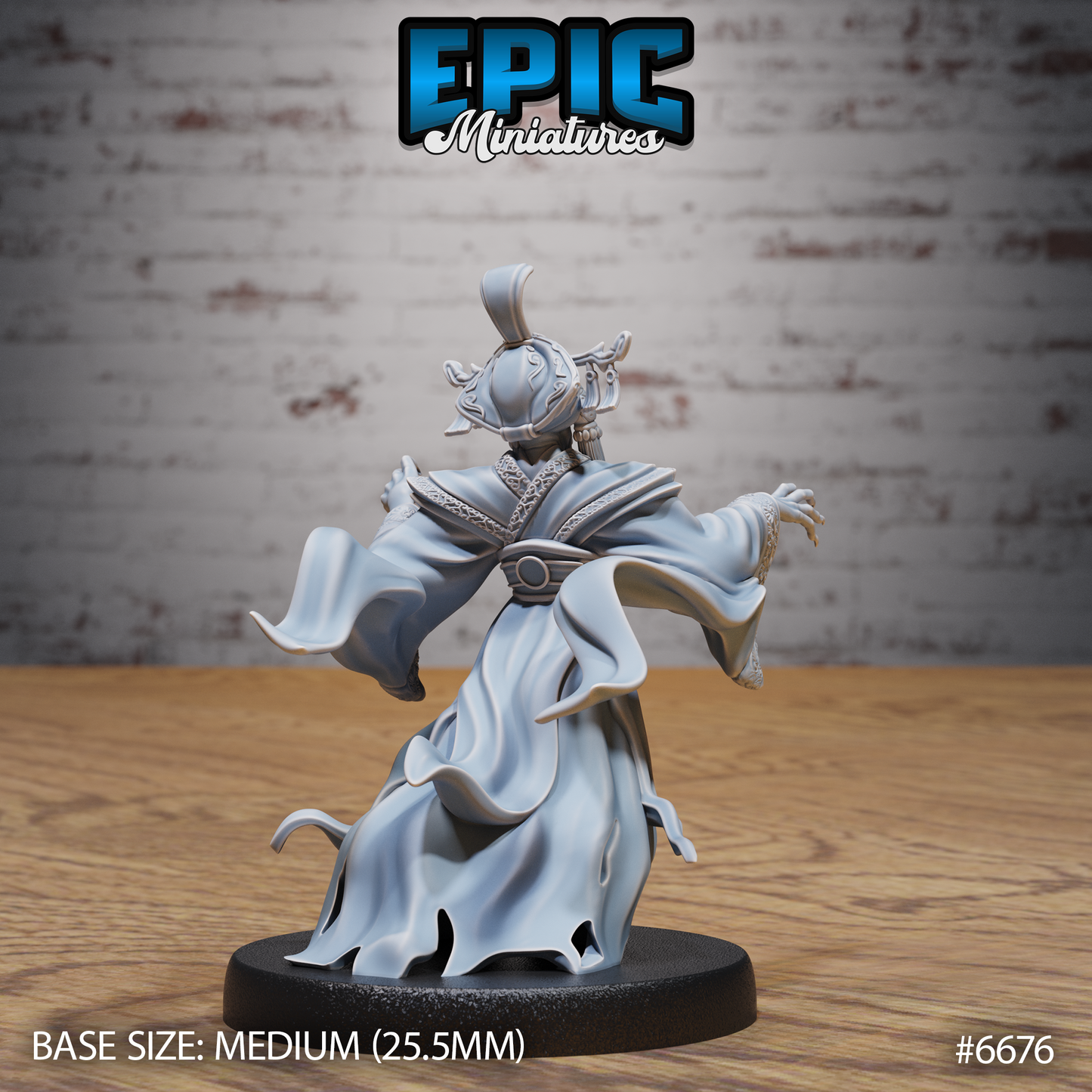 Banshee Queen DND Miniature TTRPG Resin Figure 25mm Base