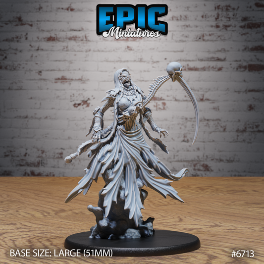 Wraith Mother DND TTRPG Resin Model 51mm Base
