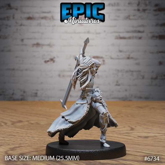 Revenant Headhunter DND Miniature TTRPG Resin Figure 25mm Base