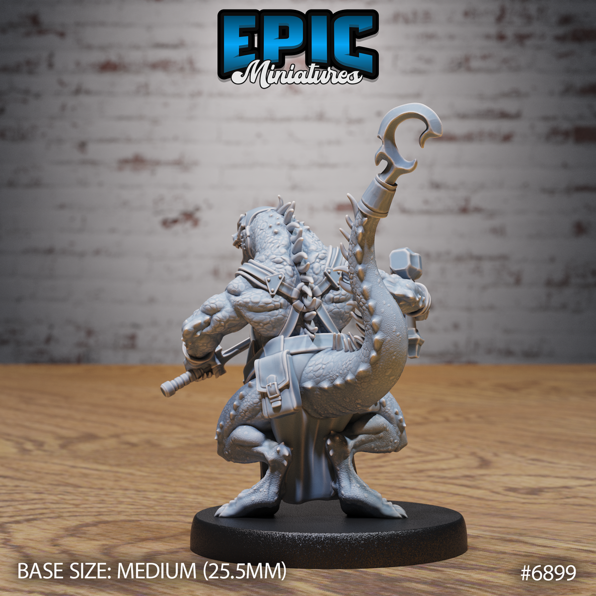 Kobold Blacksmith DND Miniature TTRPG Resin Figure 25mm Base