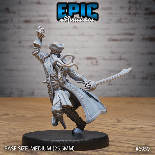 Mind Pirate DND TTRPG Resin Miniature 25mm Base