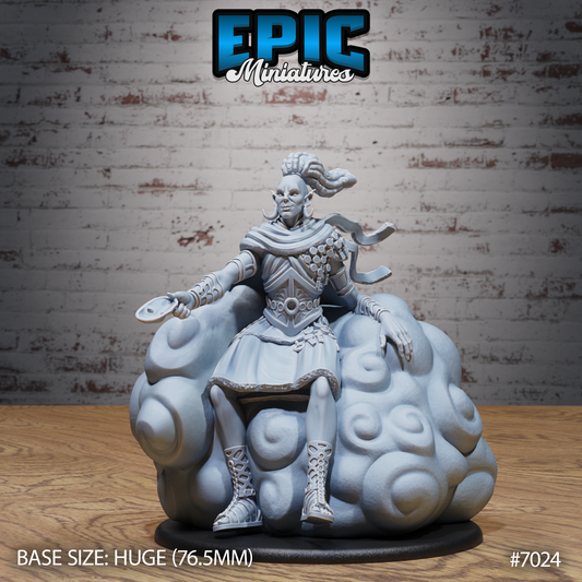 Cloud Giant DND TTRPG Resin Model 76mm Base