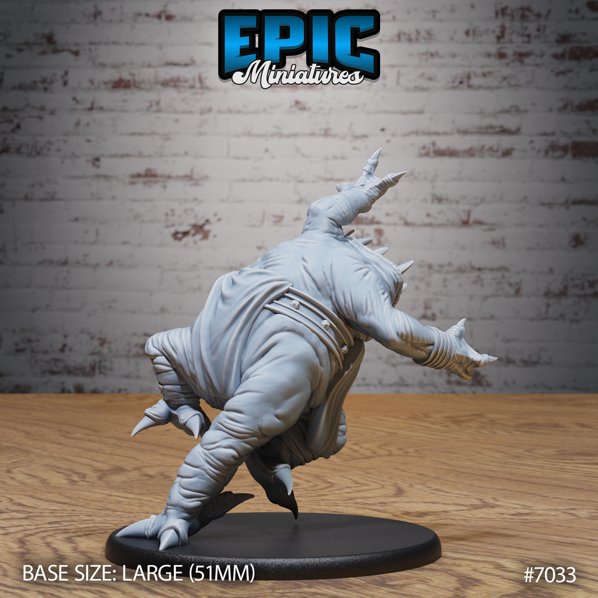 Gem Eater DND TTRPG Resin Model 51mm Base