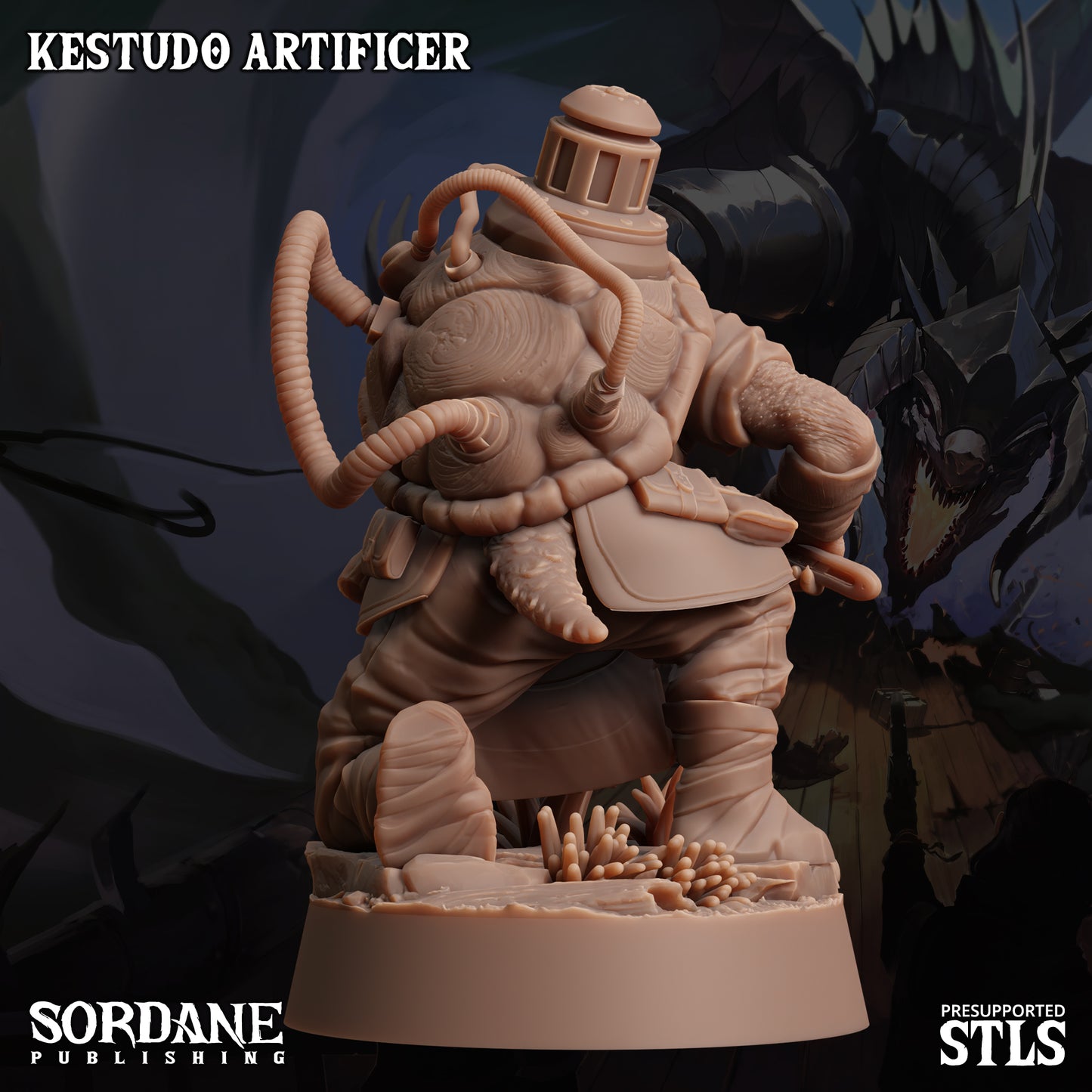 Artificer DND Miniature TTRPG Resin Figure 25mm Base