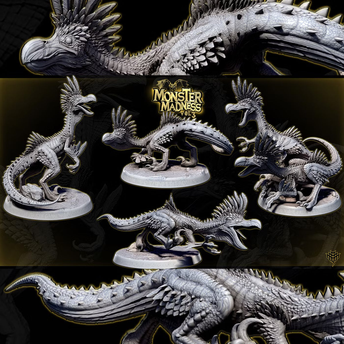 Kuluku DND TTRPG Resin Model 50mm Base
