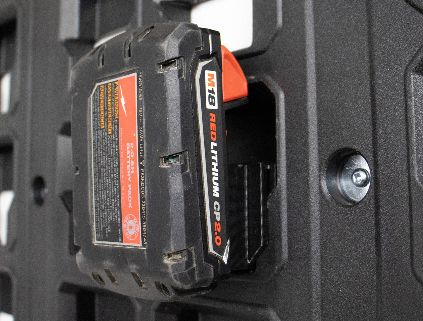 Packout Wall M18 Battery Mount Pack Of 2