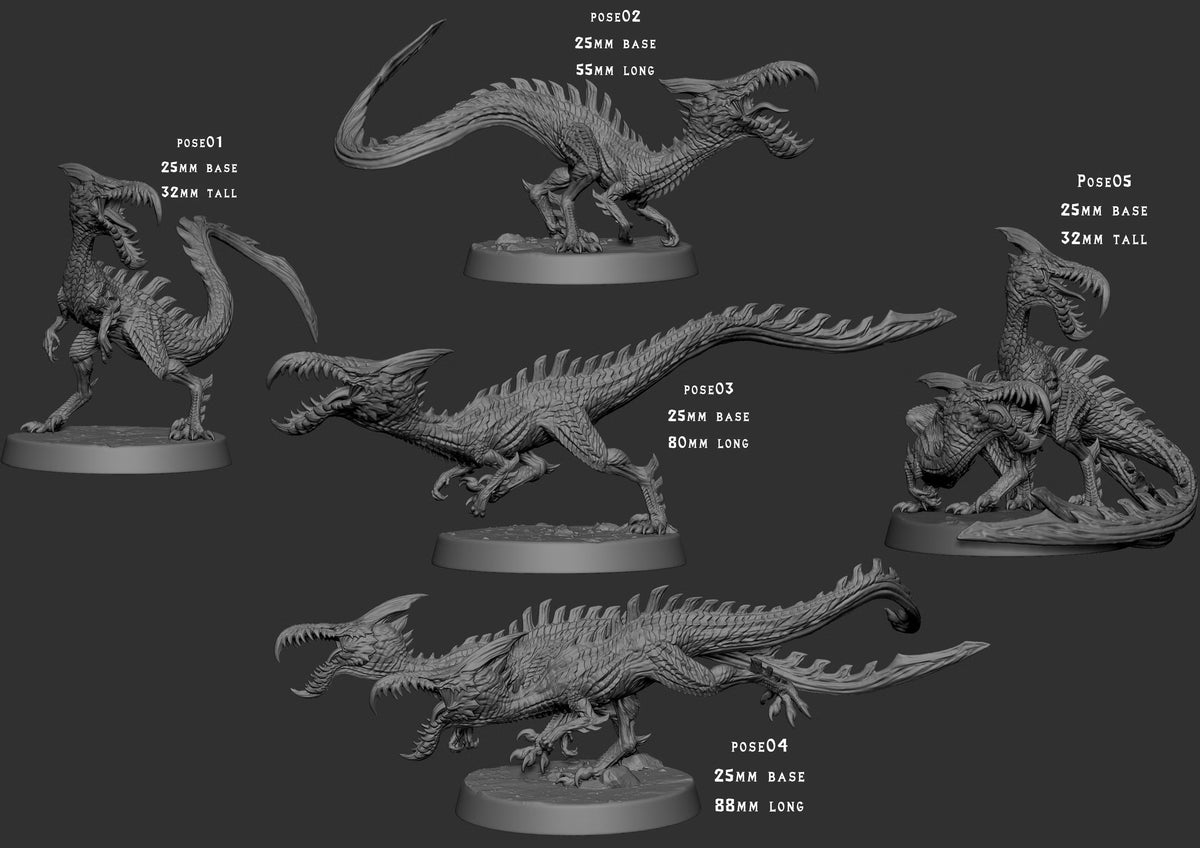 Taoh DND TTRPG Resin Miniature 25mm Base