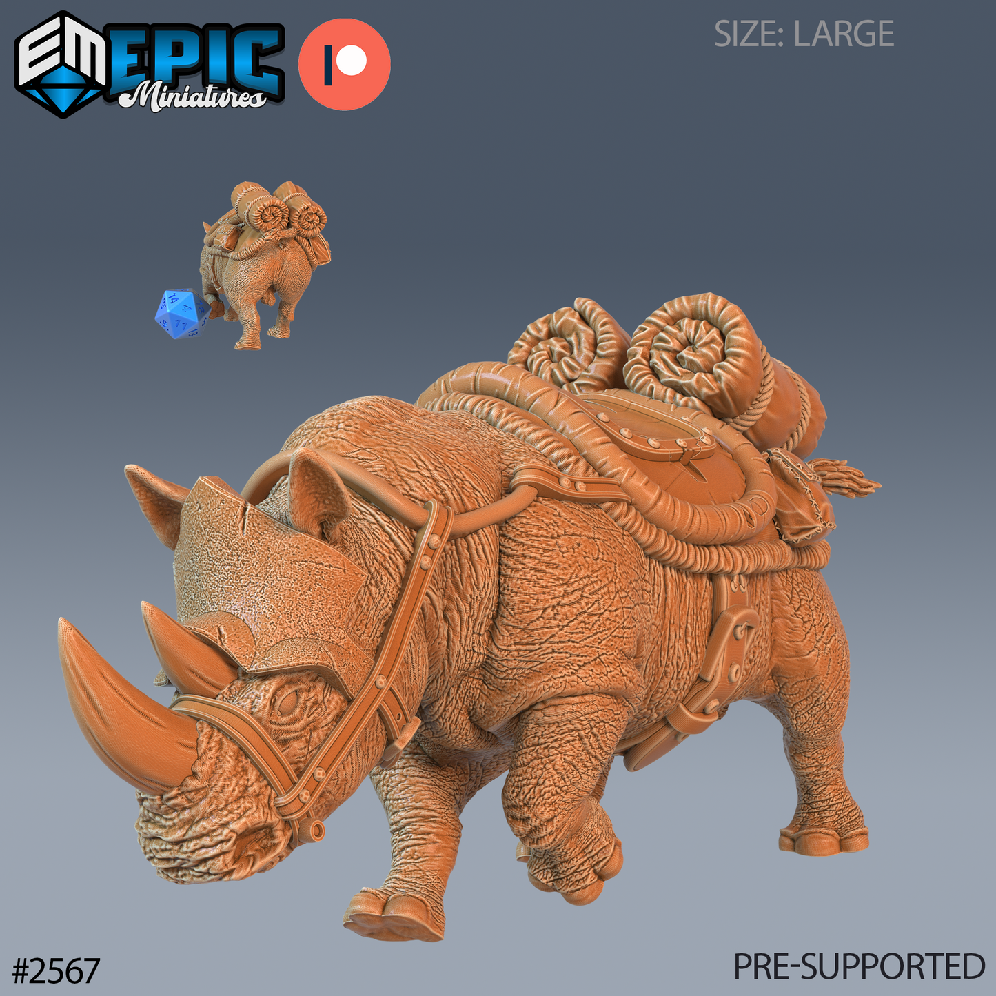 Spear Warrior DND Miniature TTRPG Resin Figure 25mm Base