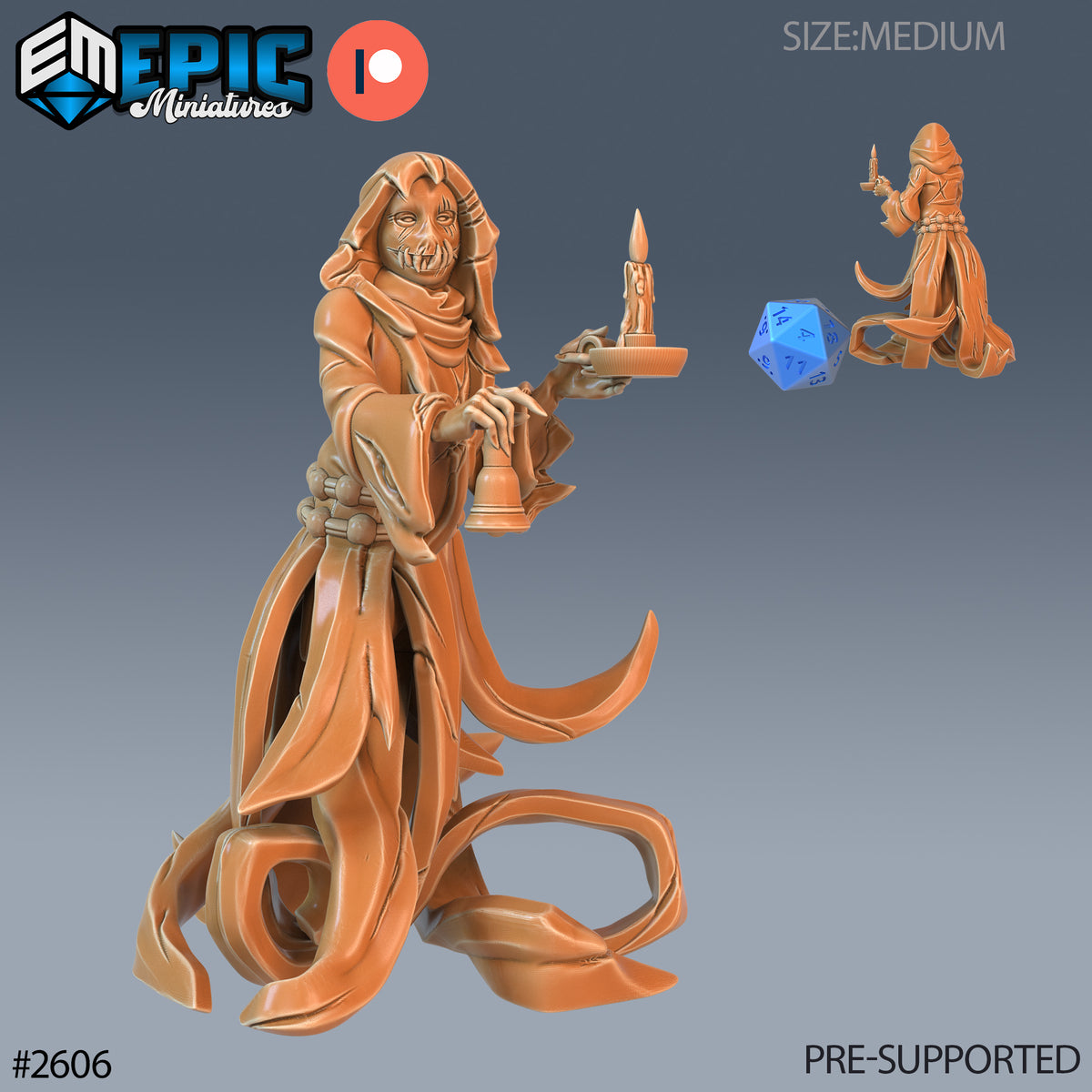 Castle Poltergeist DND Miniature TTRPG Resin Figure 25mm Base