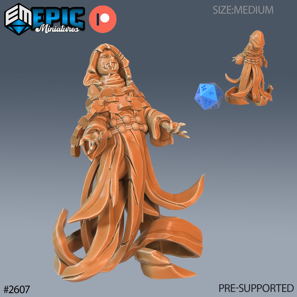 Castle Poltergeist DND Miniature TTRPG Resin Figure 25mm Base