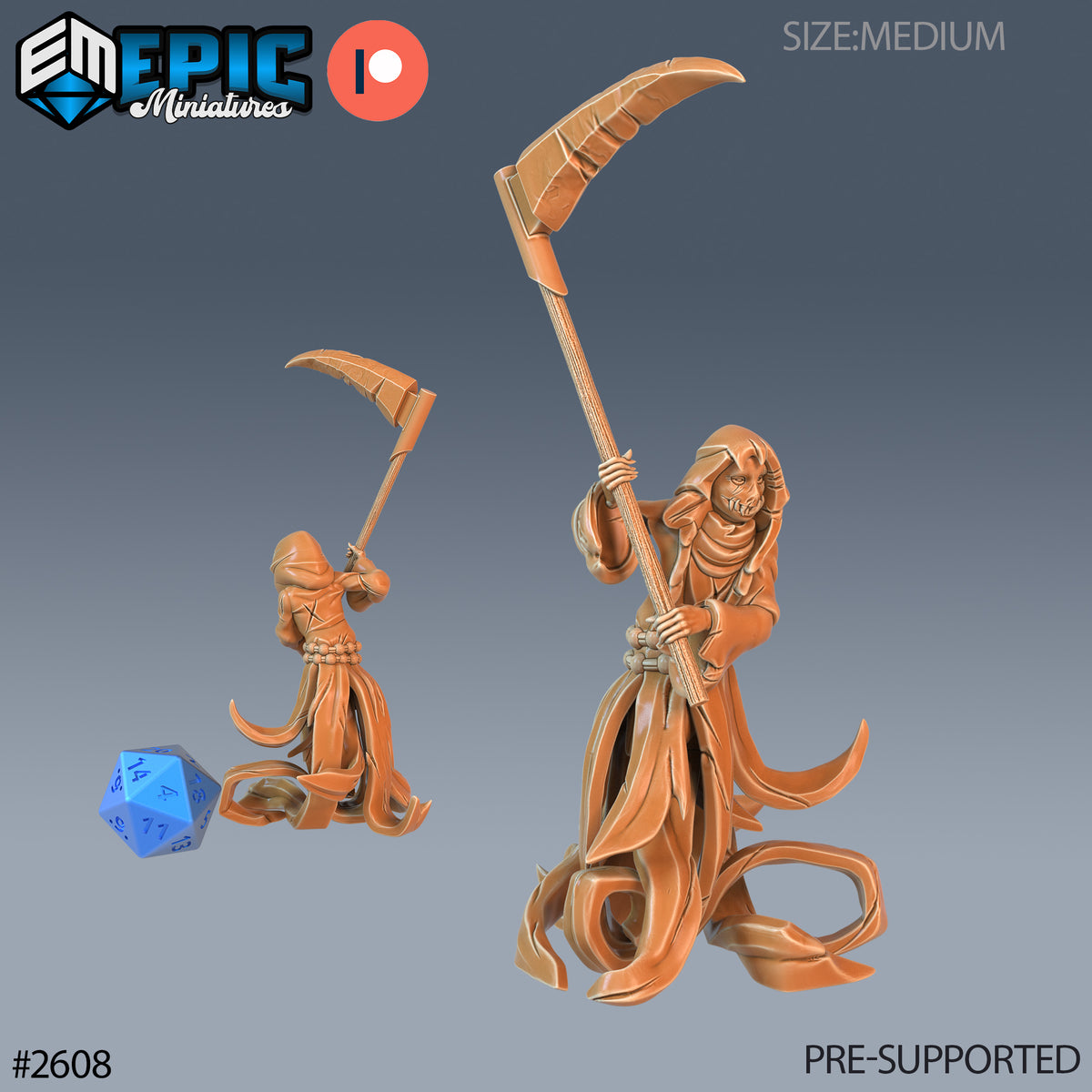 Castle Poltergeist DND Miniature TTRPG Resin Figure 25mm Base