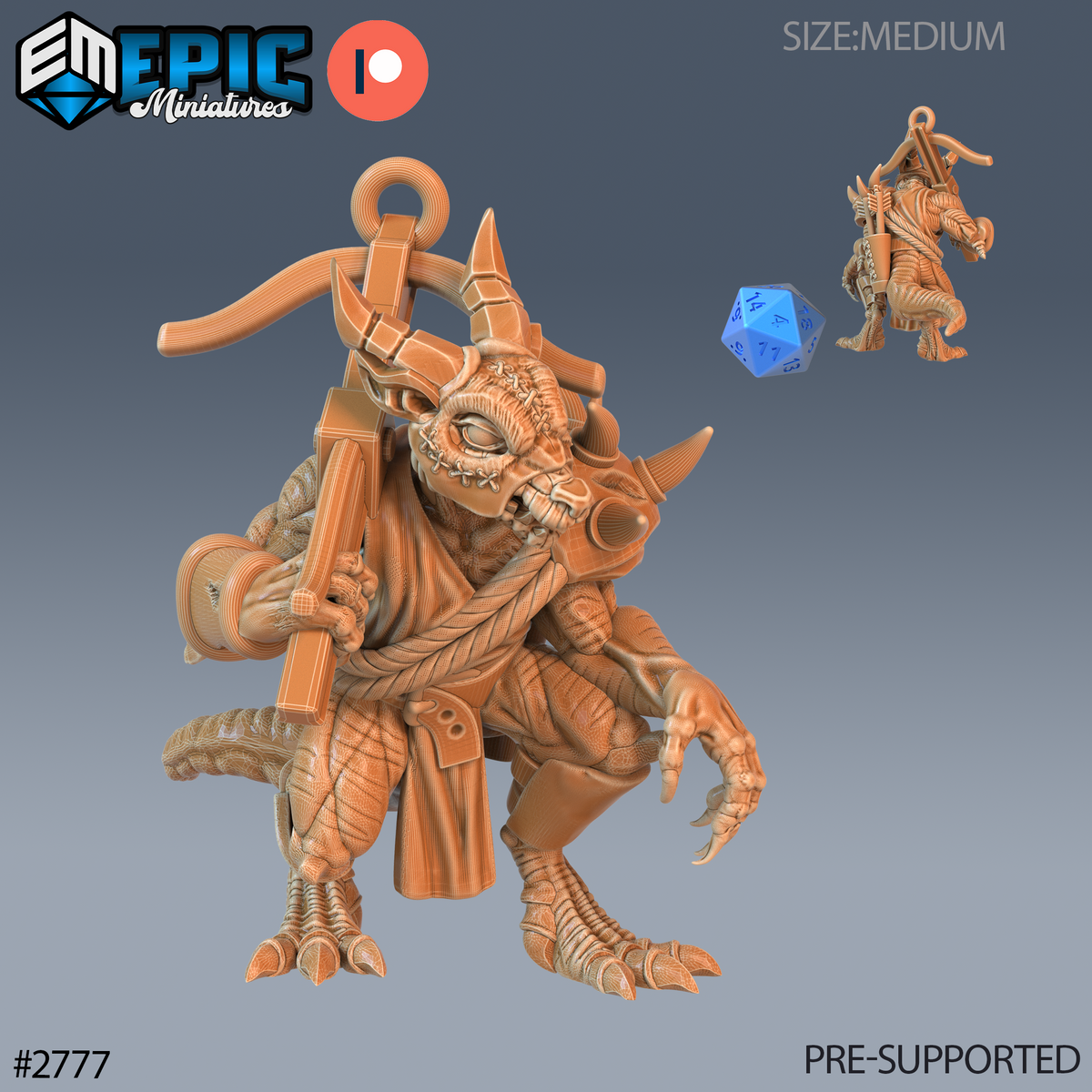 Kobold Tribe DND Miniatures TTRPG Resin Figures 25mm Base