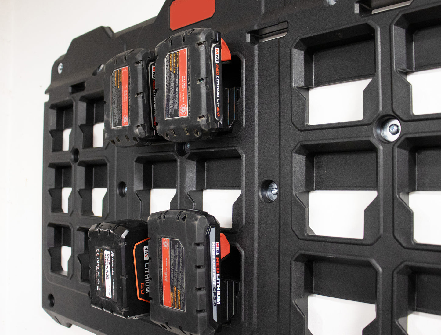 Packout Wall M18 Battery Mount Pack Of 2