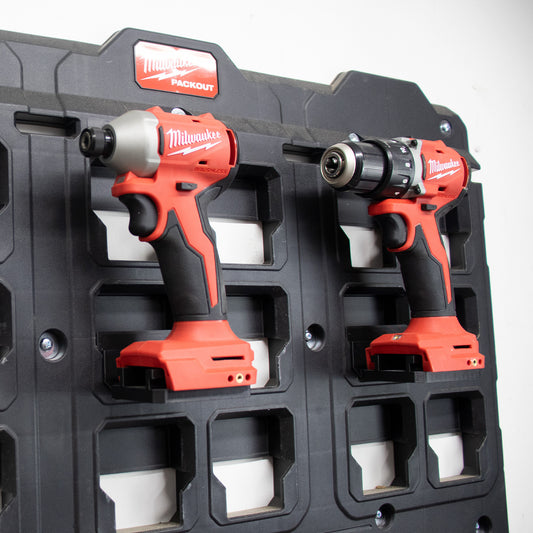 Packout Wall M18 Drill and Tool Holder Pack Of 2