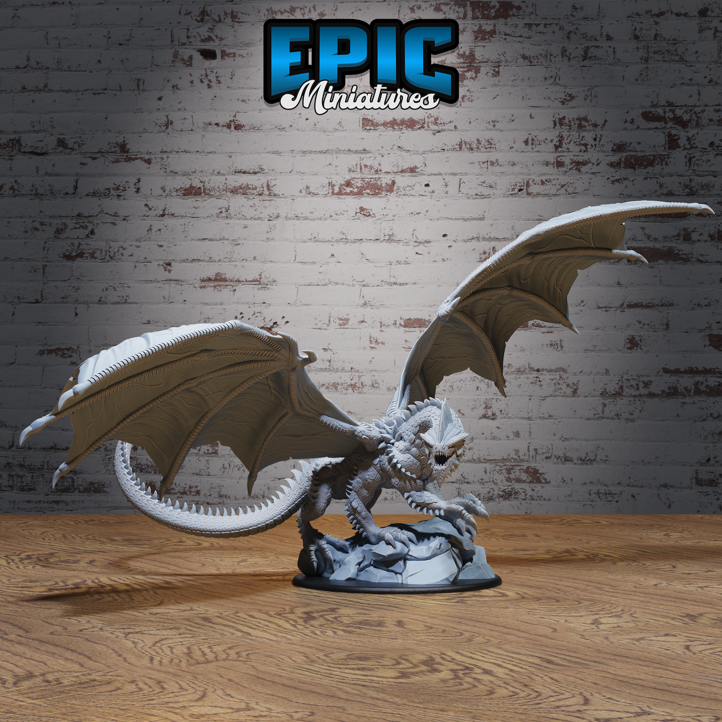 Io Dragon | Creator Dragon Deity | Resin Tabletop RPG Figure | 102mm Base