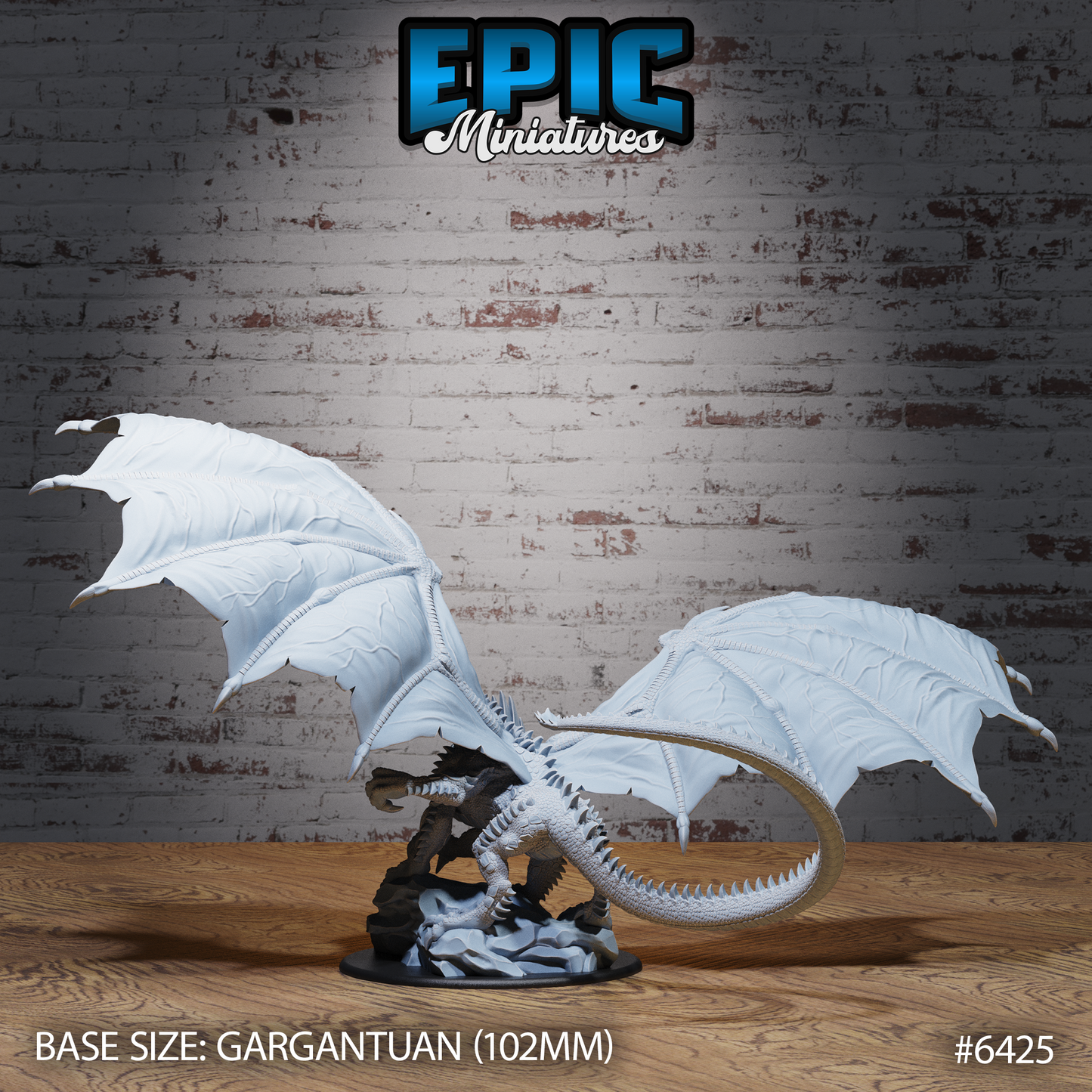Io Dragon | Creator Dragon Deity | Resin Tabletop RPG Figure | 102mm Base