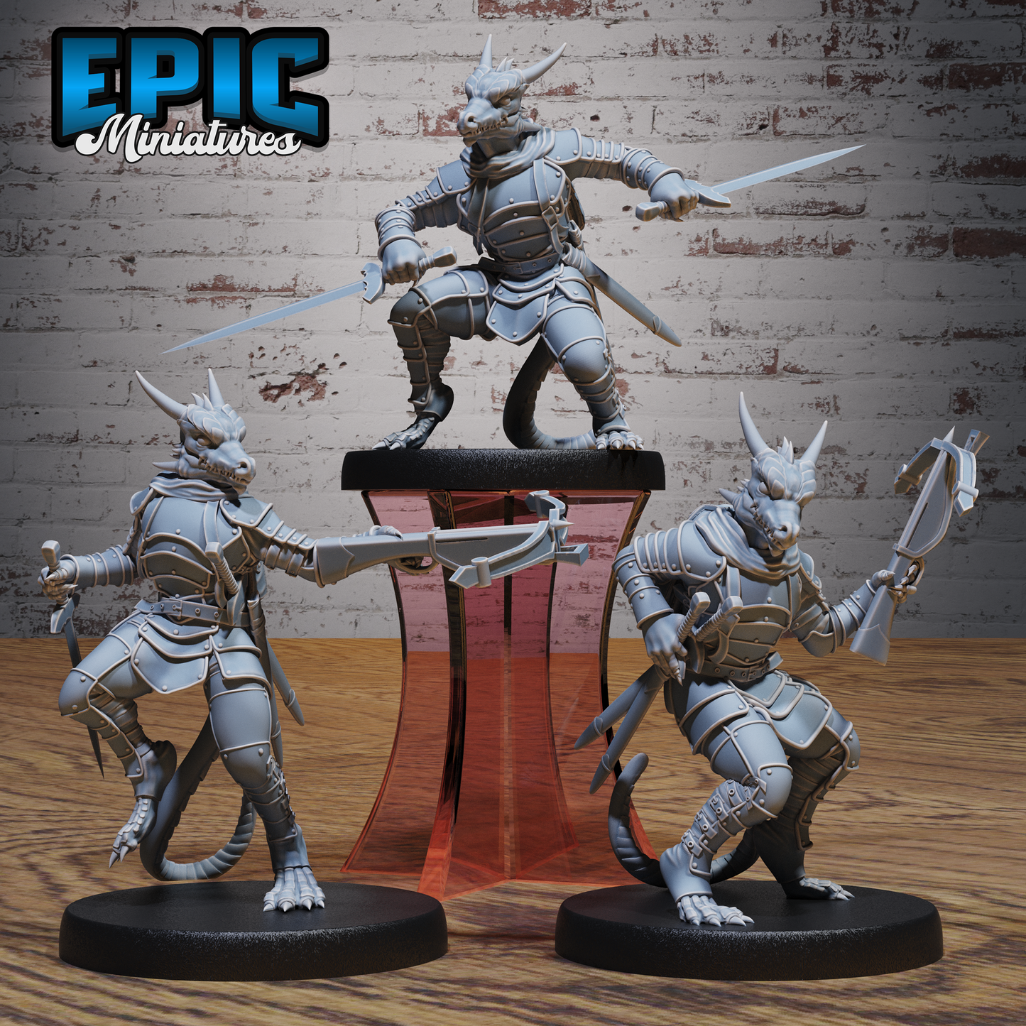 Kobold Vagabond | Sneaky Dragonkin Rogue | Resin Tabletop RPG Figure | 25mm Base