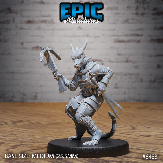 Kobold Vagabond | Sneaky Dragonkin Rogue | Resin Tabletop RPG Figure | 25mm Base