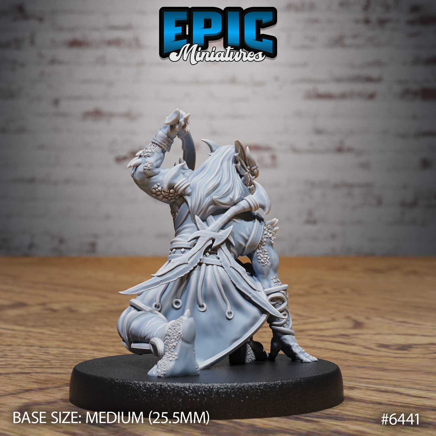 Dragonborn Rogue | Stealthy Draconic Assassin | Resin Tabletop RPG Figure | 25mm Base