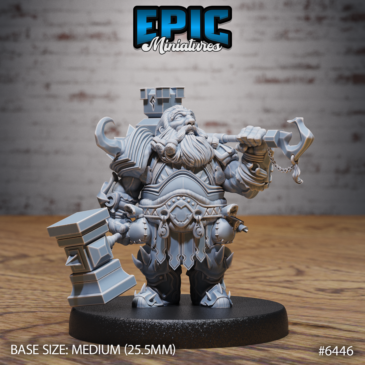 Dwarf Adventurers | Fantasy Dwarven Party | Resin Tabletop RPG Figures | 25mm Base