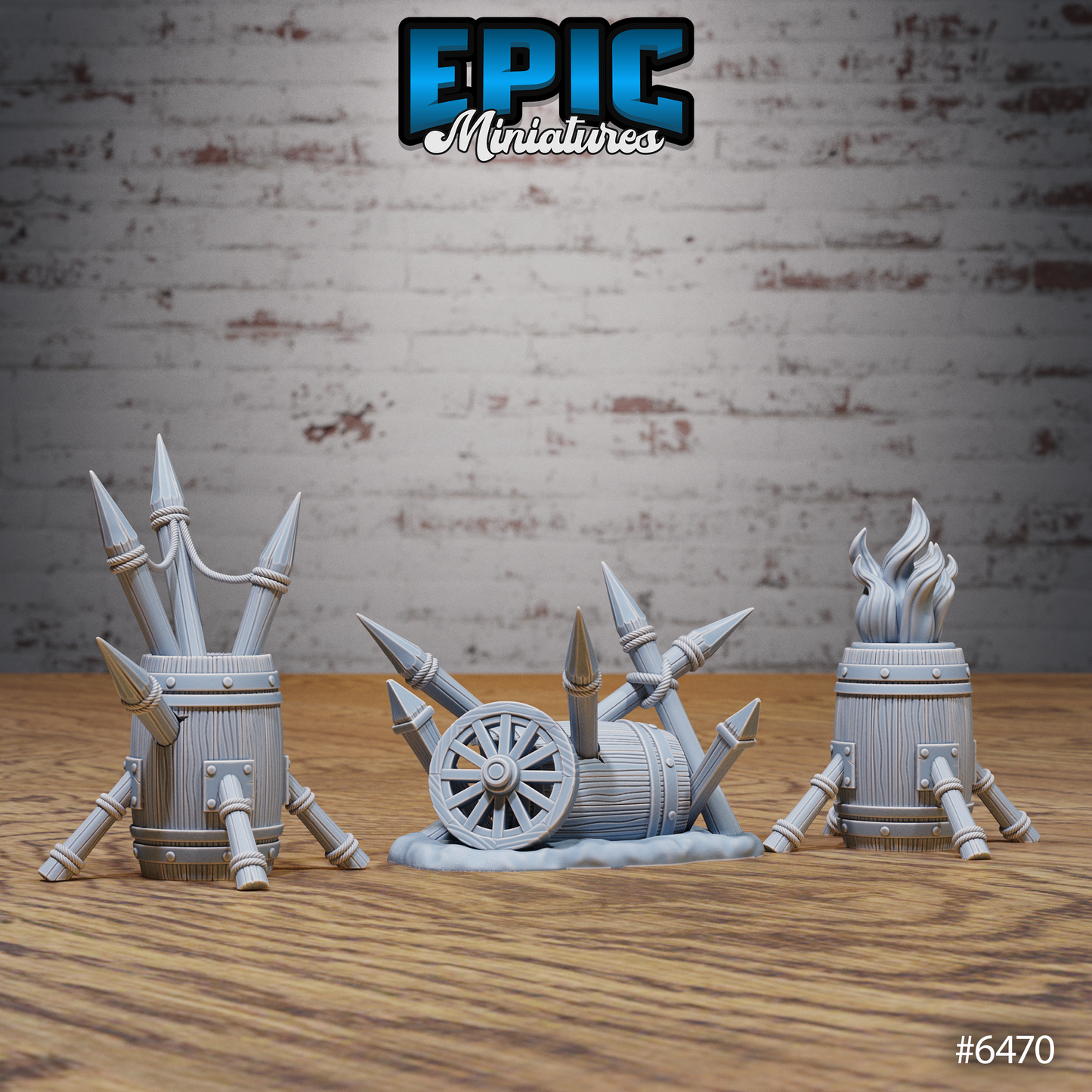 Goblin Camp Terrain | Savage Encampment Scatter Set | Resin Tabletop RPG Scenery Part 2