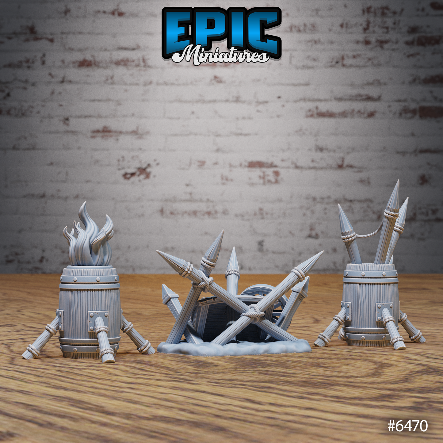 Goblin Camp Terrain | Savage Encampment Scatter Set | Resin Tabletop RPG Scenery Part 2