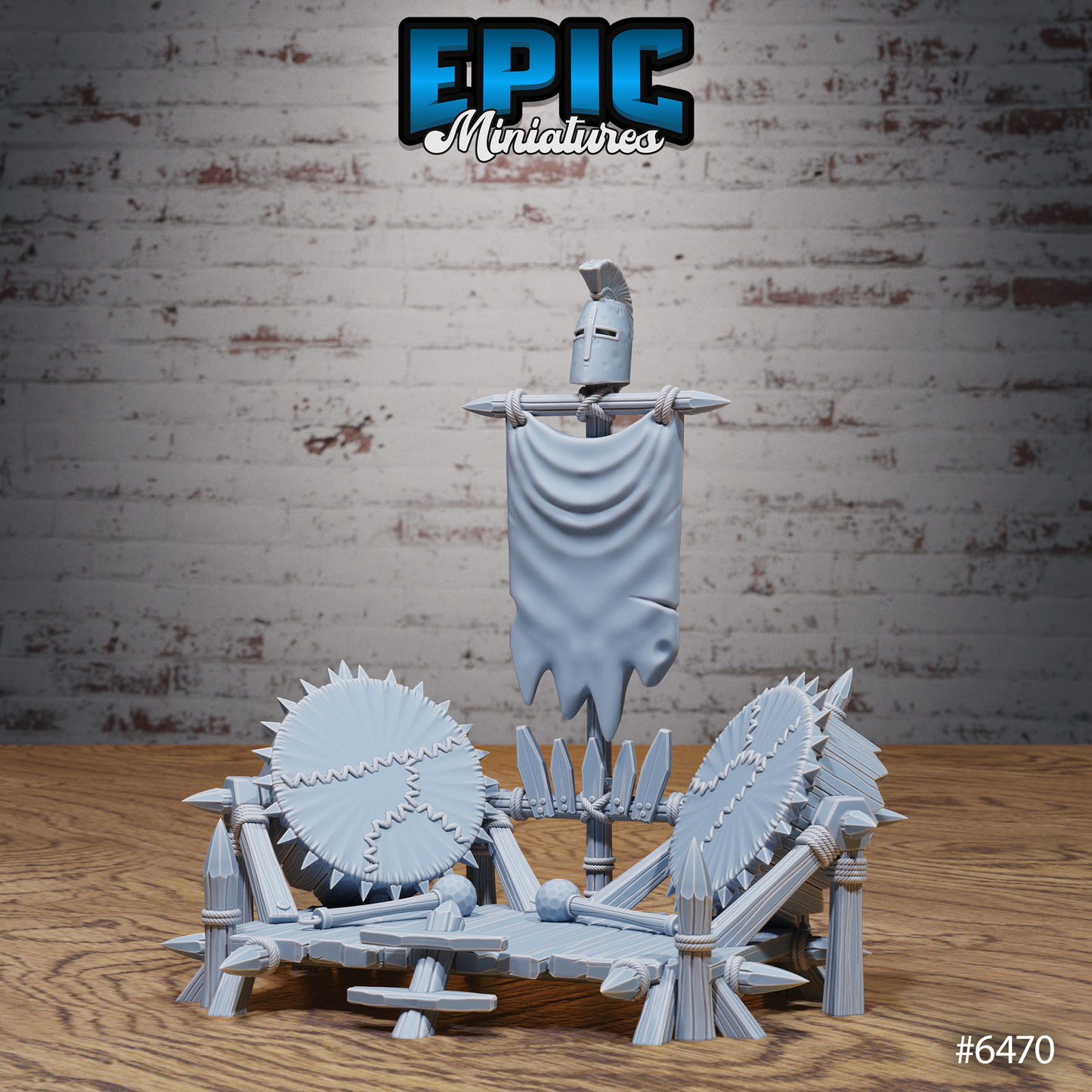 Goblin Camp Terrain | Savage Encampment Scatter Set | Resin Tabletop RPG Scenery