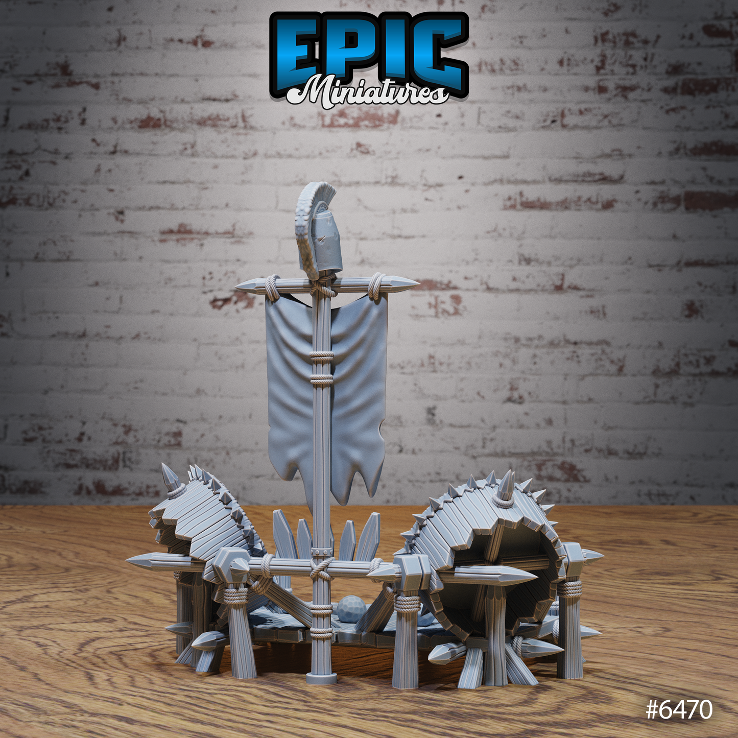 Goblin Camp Terrain | Savage Encampment Scatter Set | Resin Tabletop RPG Scenery