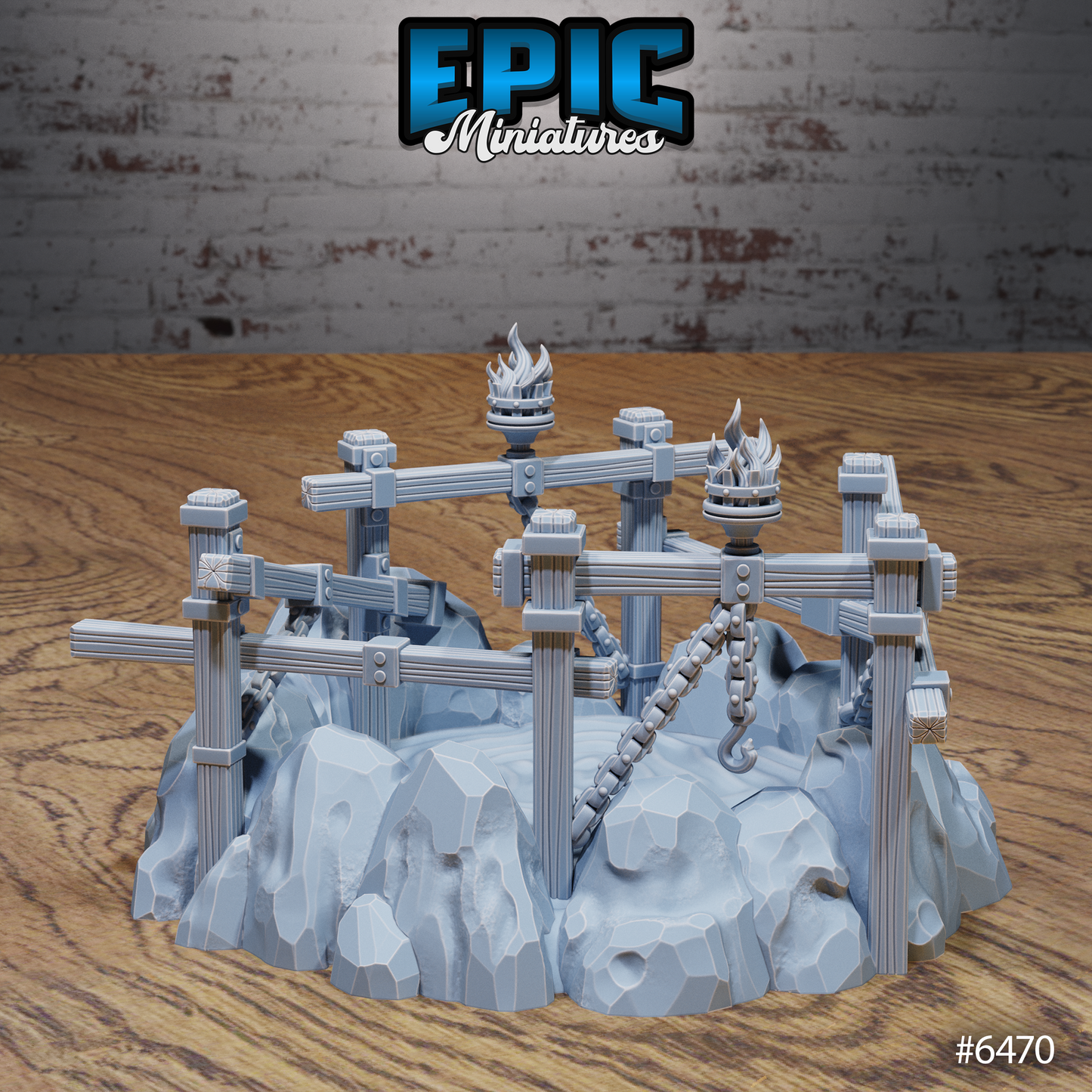 Goblin Camp Terrain | Savage Encampment Scatter Set | Resin Tabletop RPG Scenery