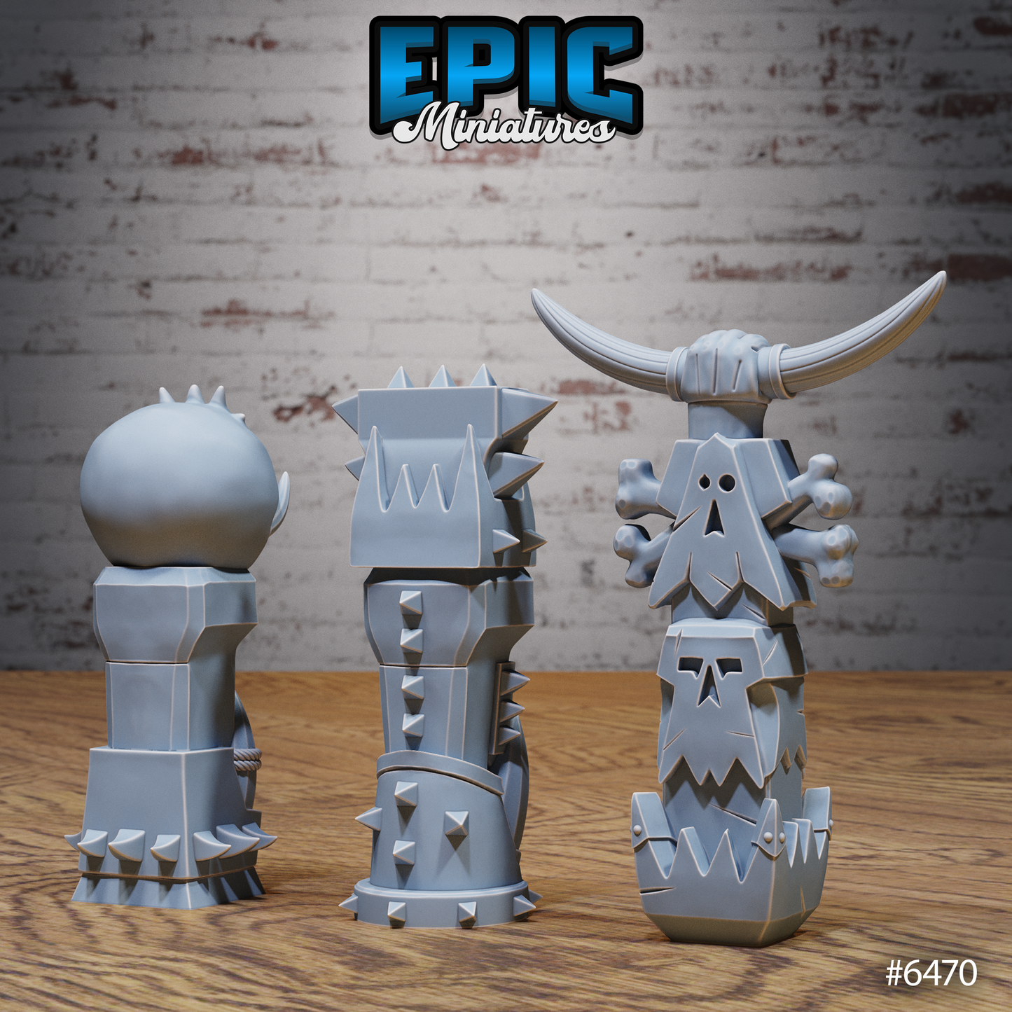 Goblin Camp Terrain | Savage Encampment Scatter Set | Resin Tabletop RPG Scenery