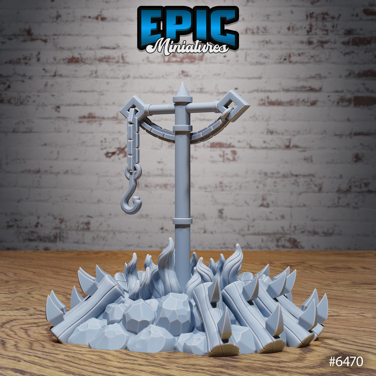 Goblin Camp Terrain | Savage Encampment Scatter Set | Resin Tabletop RPG Scenery Part 2