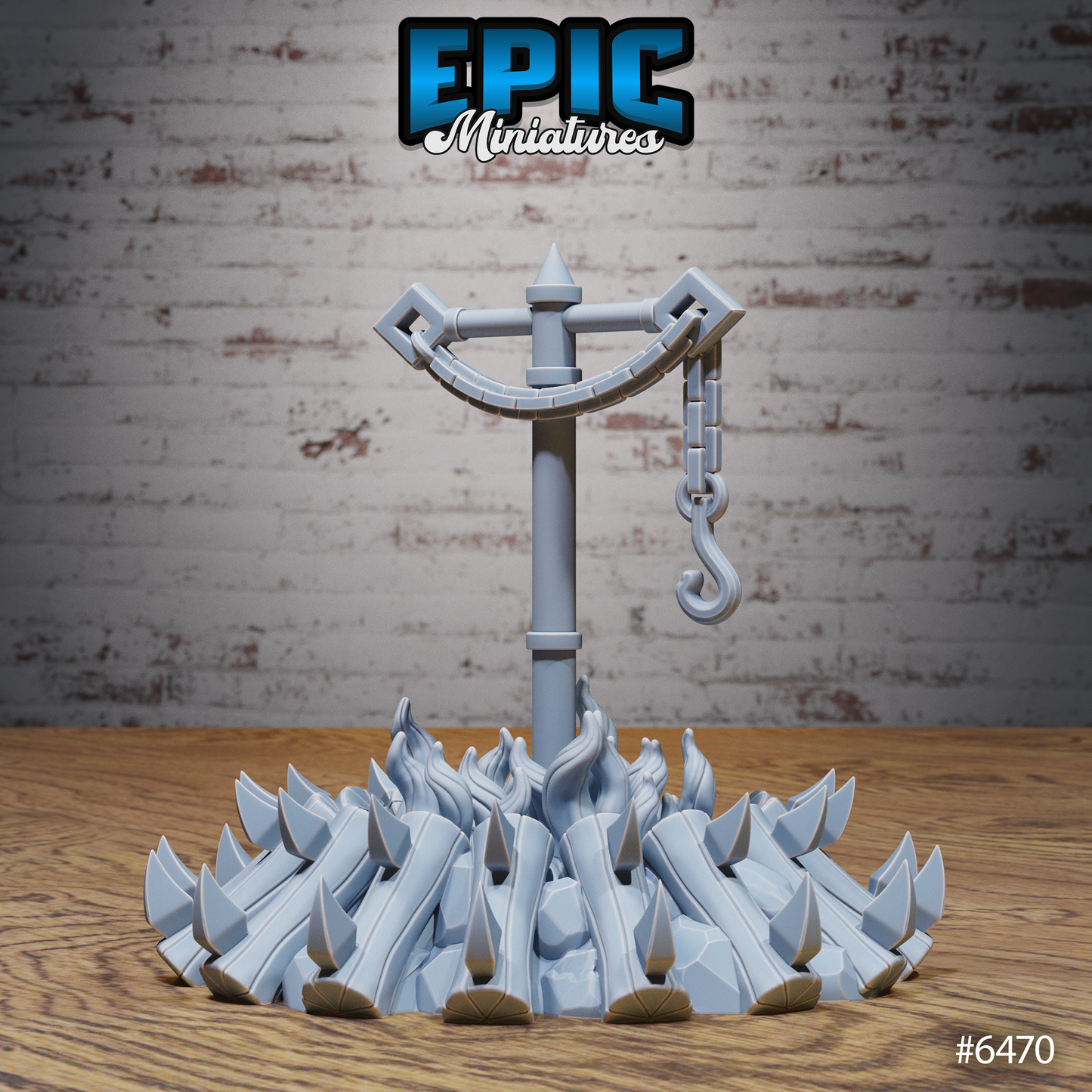 Goblin Camp Terrain | Savage Encampment Scatter Set | Resin Tabletop RPG Scenery Part 2