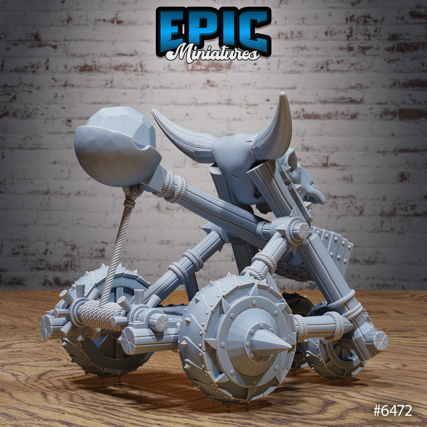 Goblin Catapult | Ramshackle Siege Engine | Resin Tabletop RPG Terrain