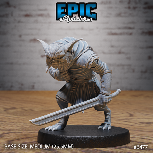 Bugbear Marauder | Brutal Ambush Predator | Resin Tabletop RPG Figure | 25mm Base