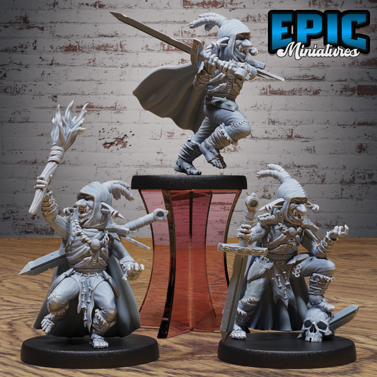 Goblin Troll Hunter | Savage Tracker & Slayer | Resin Tabletop RPG Figure | 25mm Base