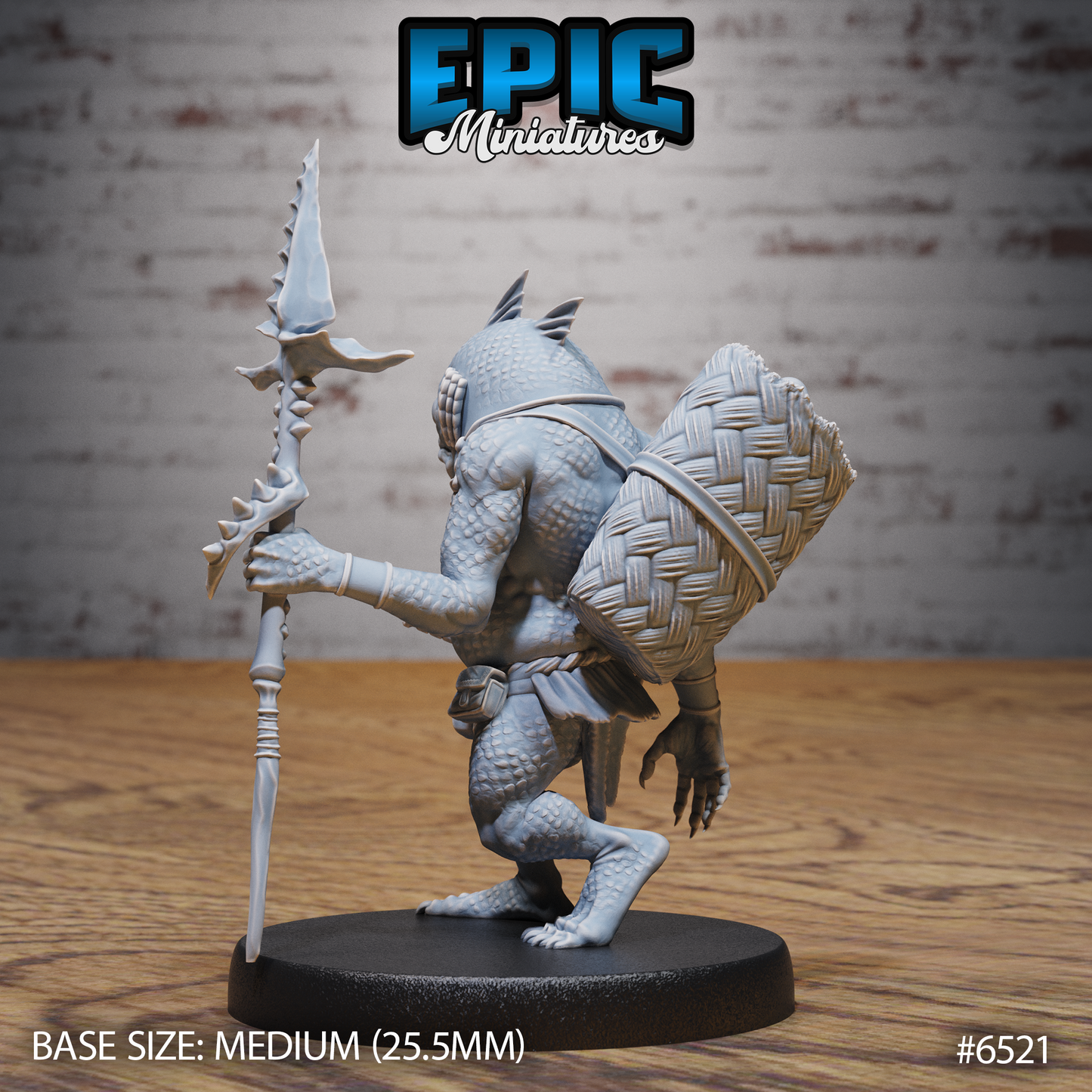 Fish Folk | Aquatic Tribal Humanoids | Resin Tabletop RPG Figure | 25mm Base