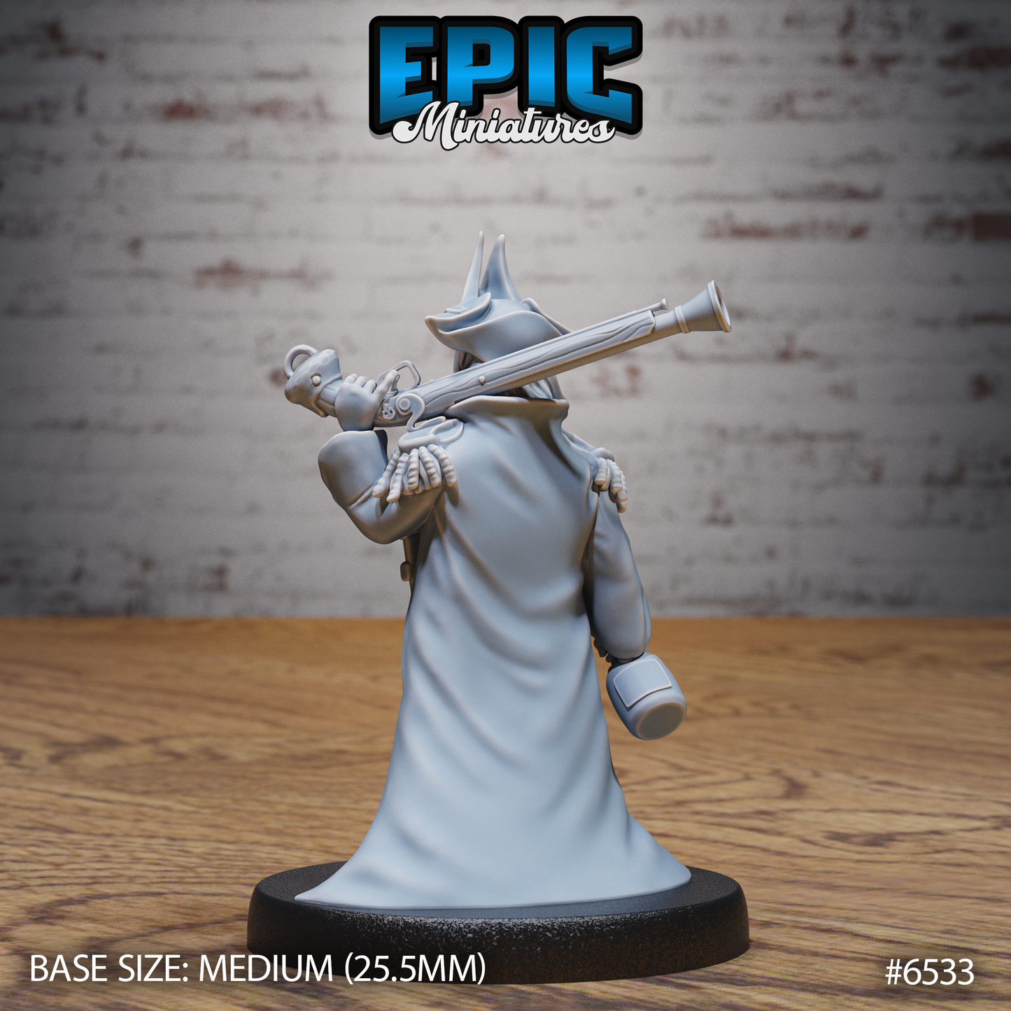 Pirate Crew | Swashbuckling Raiders Set | Resin Tabletop RPG Figure Set | 25mm Base