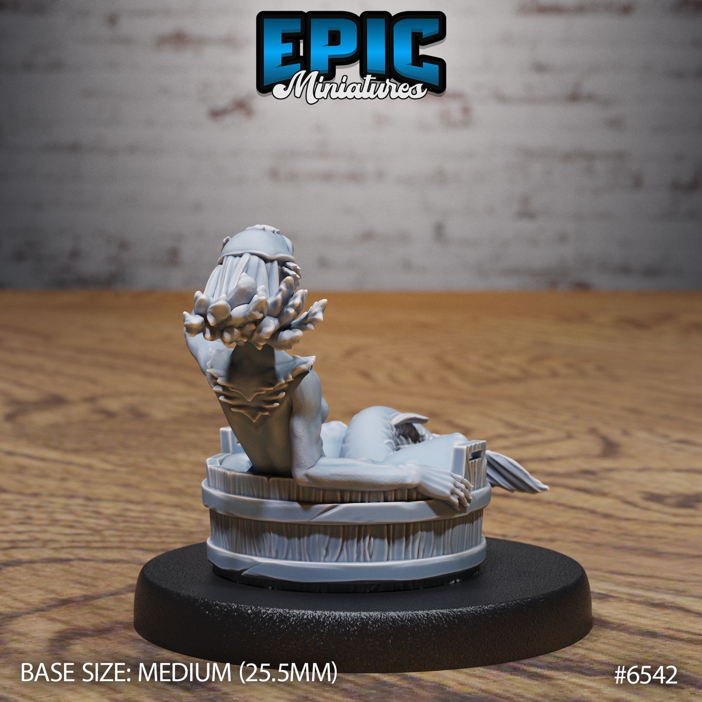 Deep Siren | Abyssal Songstress | Resin Tabletop RPG Figure | 25mm Base
