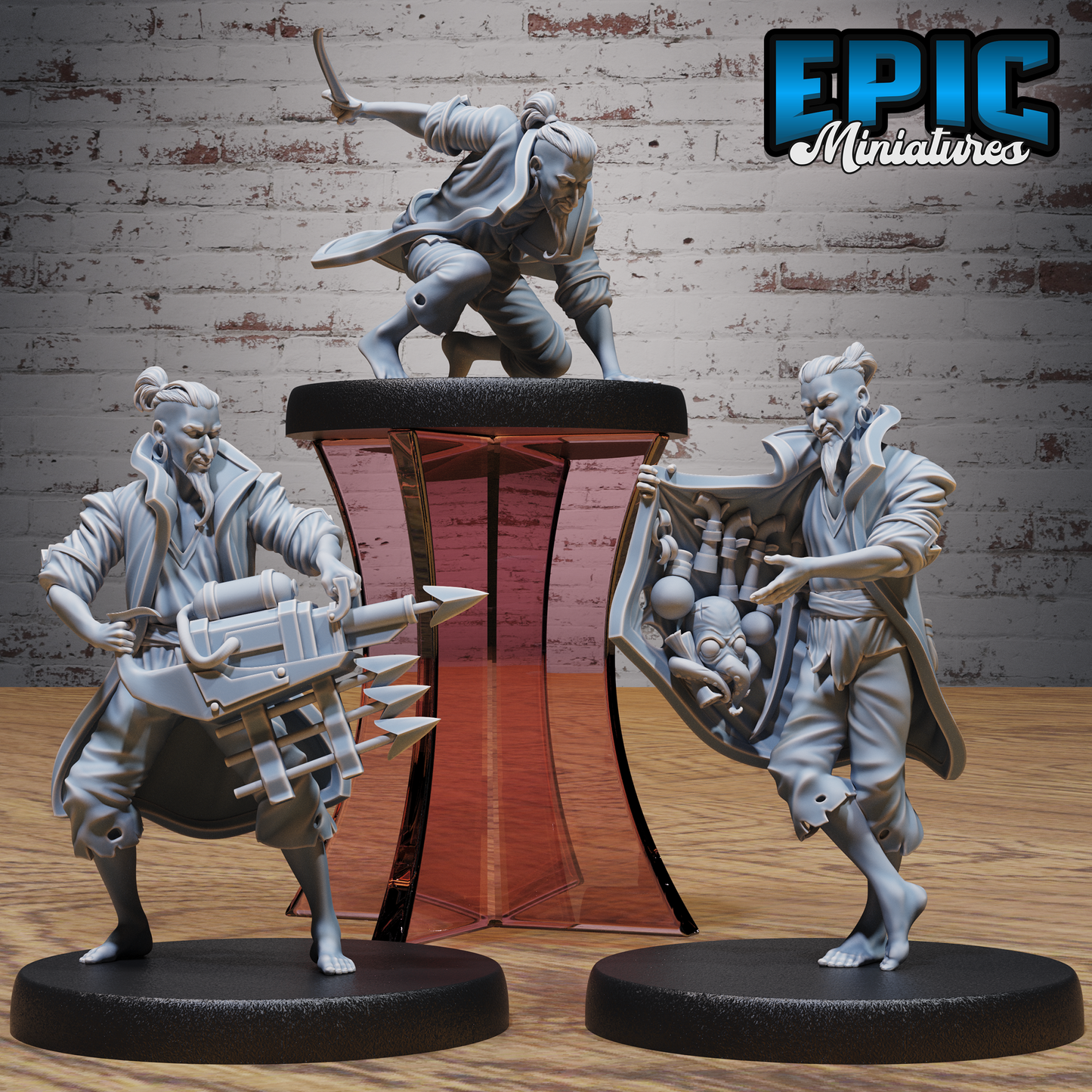 Sea Merchant | Ocean Trader & Voyager | Resin Tabletop RPG Figure | 25mm Base