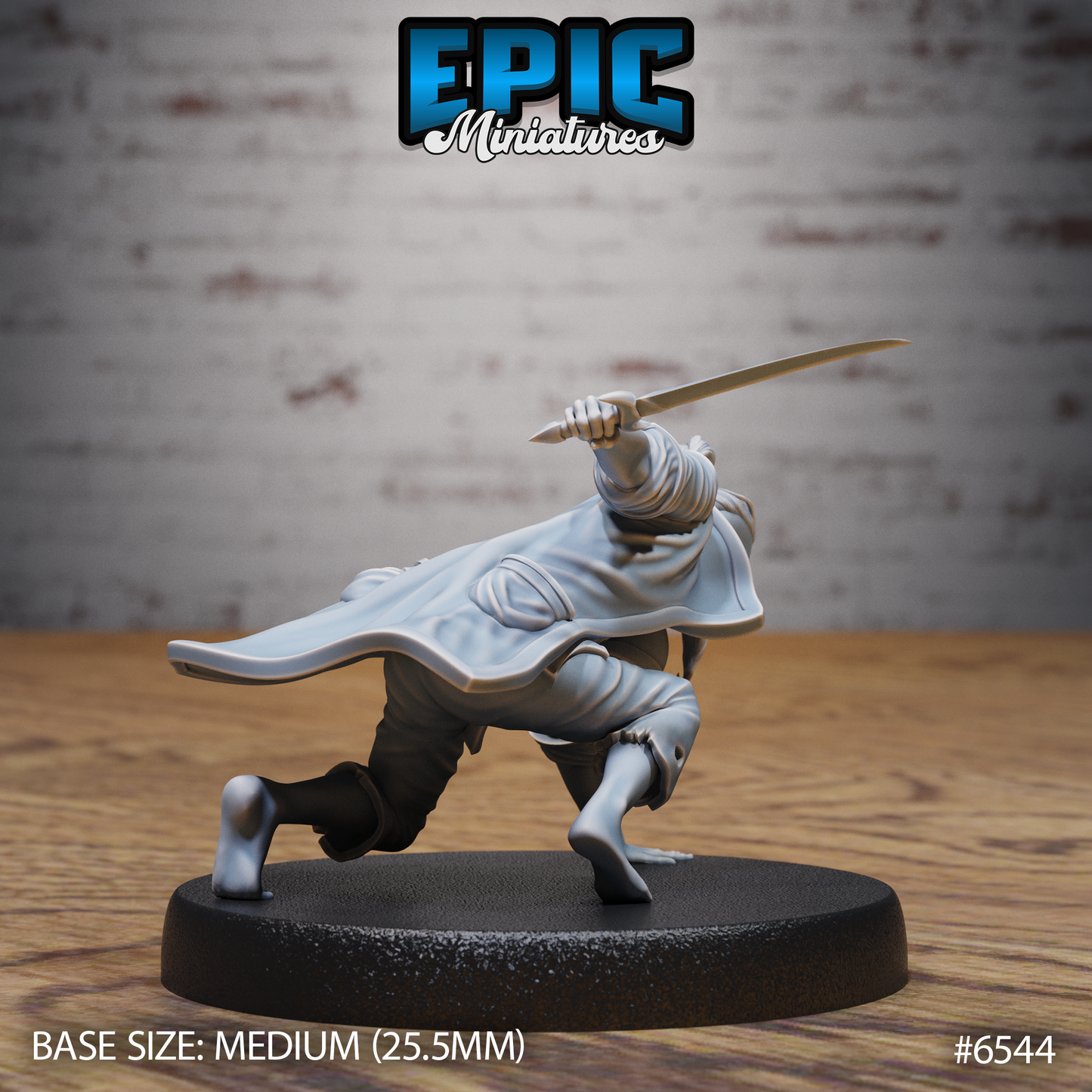Sea Merchant | Ocean Trader & Voyager | Resin Tabletop RPG Figure | 25mm Base