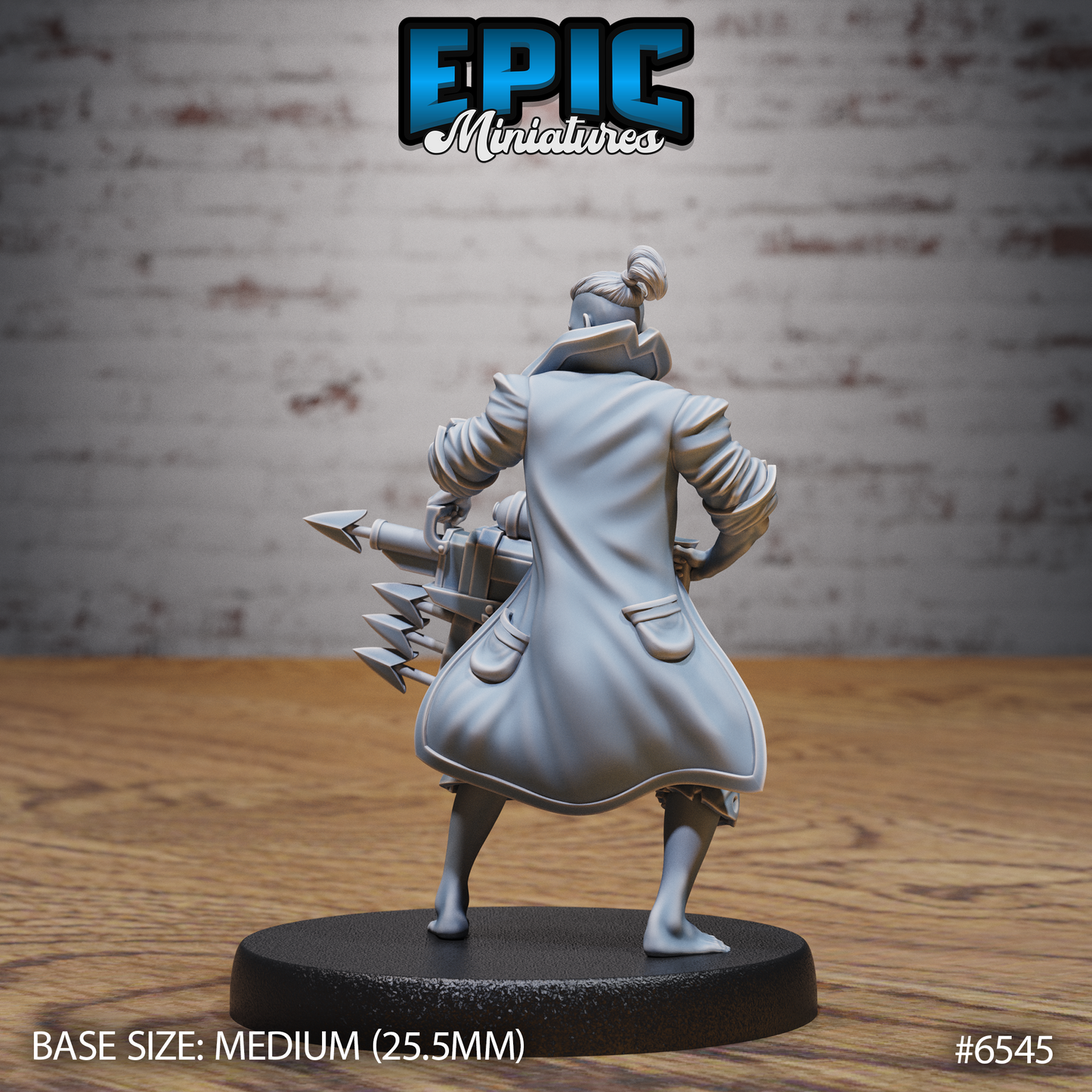 Sea Merchant | Ocean Trader & Voyager | Resin Tabletop RPG Figure | 25mm Base