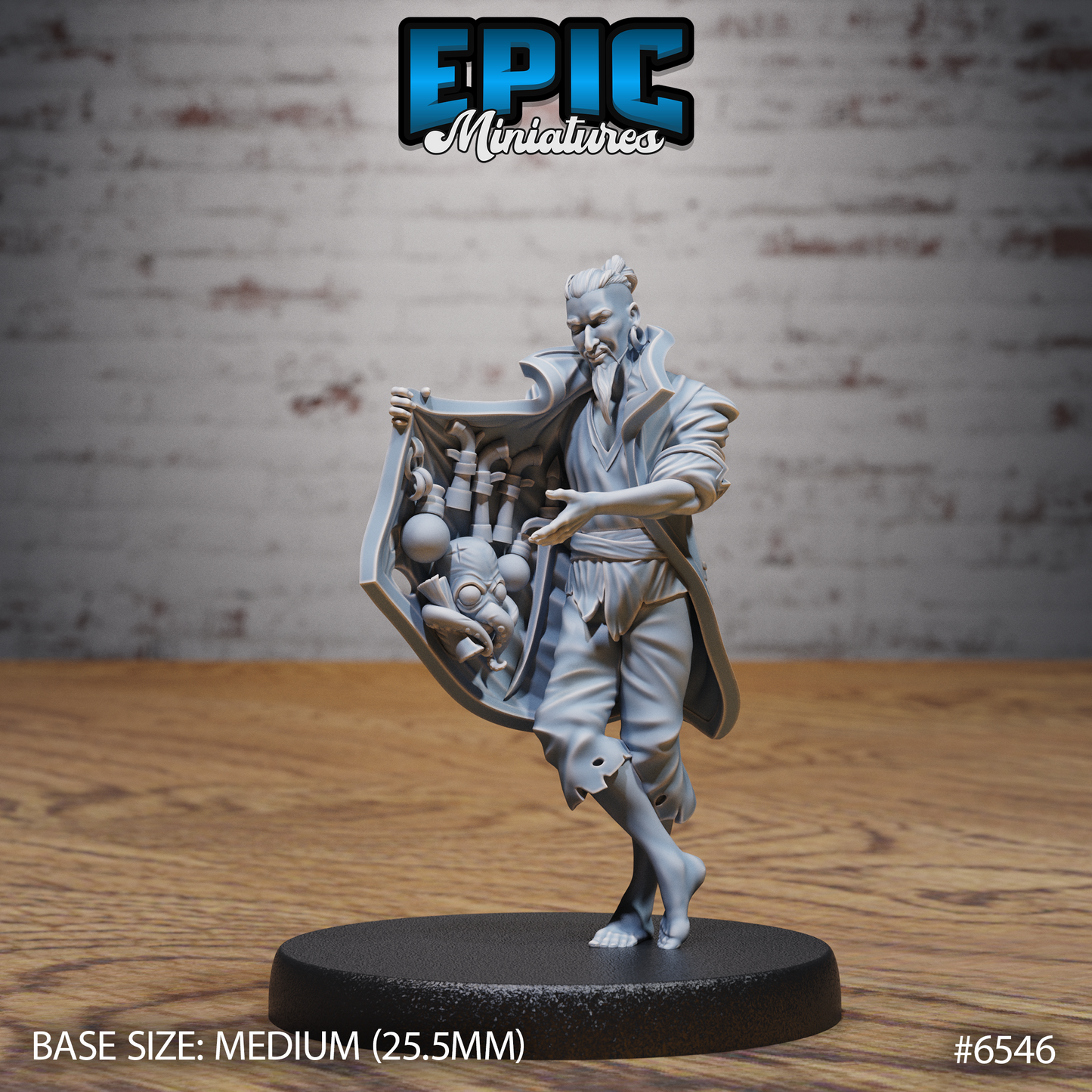 Sea Merchant | Ocean Trader & Voyager | Resin Tabletop RPG Figure | 25mm Base
