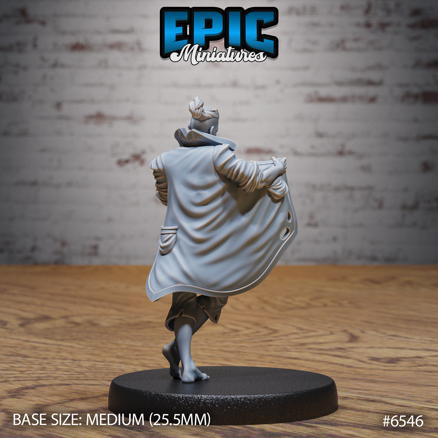 Sea Merchant | Ocean Trader & Voyager | Resin Tabletop RPG Figure | 25mm Base